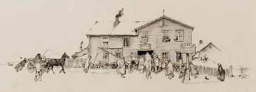 Blacksmith Shop 1971 Limited Edition Print - Norman Rockwell Blacksmith Shop 1971 Limited Edition Print - Norman Rockwell