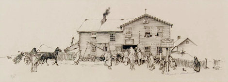 Blacksmith Shop 1971 Limited Edition Print - Norman Rockwell