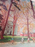 Spring Time in Stockbridge 1971 Limited Edition Print by Norman Rockwell - 2