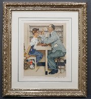 Optometrist 1977 Limited Edition Print by Norman Rockwell - 1