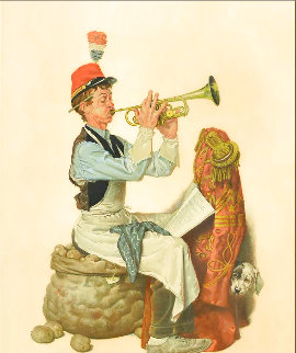 Trumpeter 1975 HS Limited Edition Print - Norman Rockwell