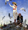 Picnic on a Rocky Coast AP 2012 Limited Edition Print by Norman Rockwell - 0