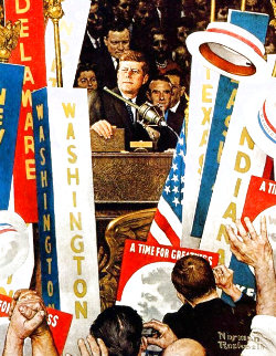 A Time For Greatness EA 2012 Limited Edition Print - Norman Rockwell