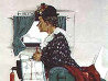 First Airplane Ride Limited Edition Print by Norman Rockwell - 1
