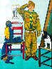 Can’t Wait AP - HS Limited Edition Print by Norman Rockwell - 0