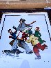 Jolly Postman 2005 - Huge Limited Edition Print by Norman Rockwell - 3