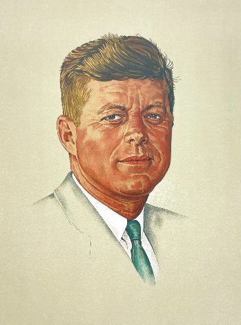 John Kennedy 1976 HS Limited Edition Print - Norman Rockwell