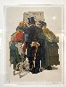 Stock Exchange 1930 HS - New York, NYC Limited Edition Print by Norman Rockwell - 2