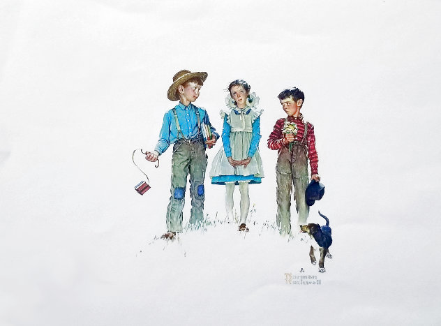 Me and My Pals Limited Edition Print by Norman Rockwell