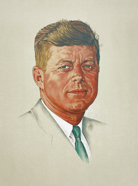 John Kennedy 1974 Limited Edition Print by Norman Rockwell