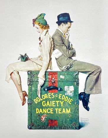 Gaiety Dance Team -  Artist Proof Other - Norman Rockwell