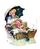 Gone Fishin 2005 Limited Edition Print by Norman Rockwell - 0