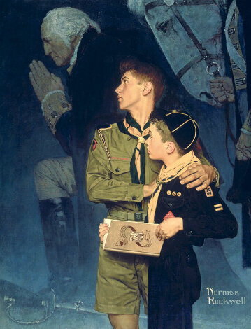 Our Heritage HS Limited Edition Print - Norman Rockwell