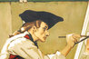 Colonial Sign Painter HS Limited Edition Print by Norman Rockwell - 2 Colonial Sign Painter HS Limited Edition Print by Norman Rockwell - 2