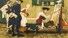 Colonial Sign Painter HS Limited Edition Print by Norman Rockwell - 0 Colonial Sign Painter HS Limited Edition Print by Norman Rockwell - 0