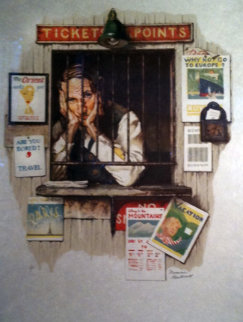 Ticket Seller AP 1970 Limited Edition Print - Norman Rockwell