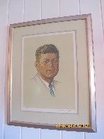 John F. Kennedy 1976 Limited Edition Print by Norman Rockwell - 1 John F. Kennedy 1976 Limited Edition Print by Norman Rockwell - 1