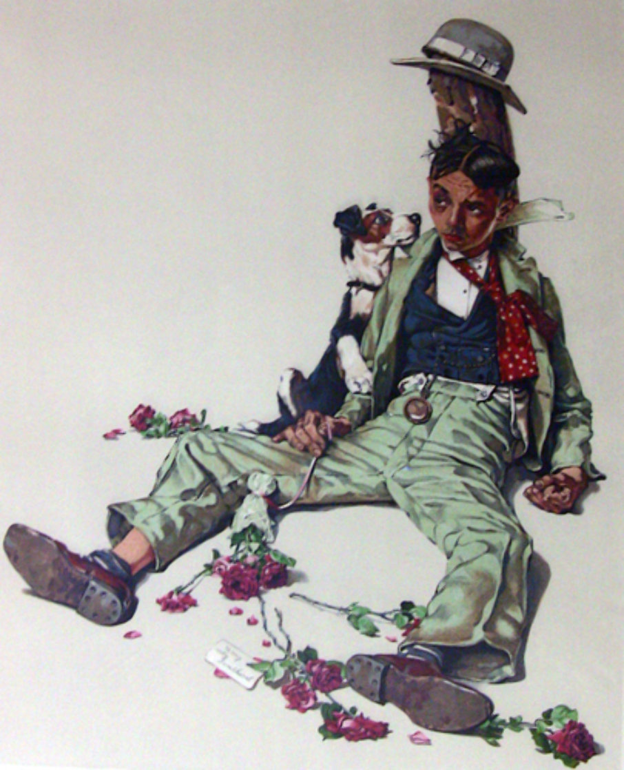 Rejected Suitor 1976 Limited Edition Print by Norman Rockwell Rejected Suitor 1976 Limited Edition Print by Norman Rockwell