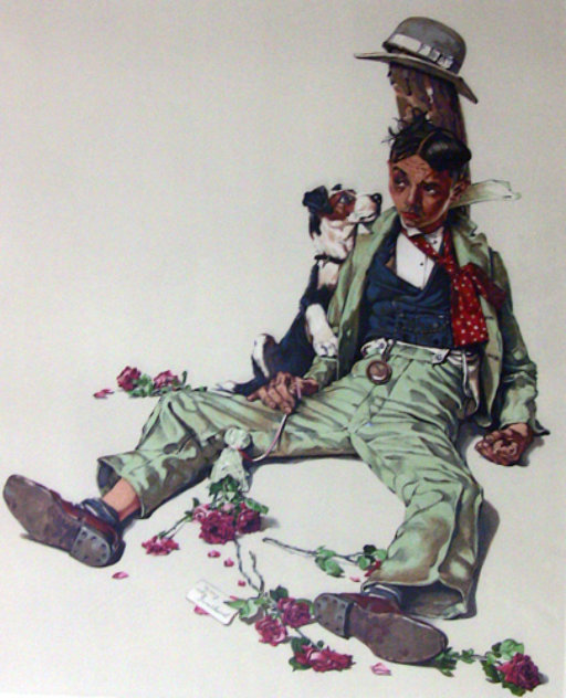 Rejected Suitor 1976 Limited Edition Print by Norman Rockwell