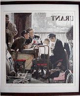Saying Grace AP Limited Edition Print by Norman Rockwell - 1 Saying Grace AP Limited Edition Print by Norman Rockwell - 1