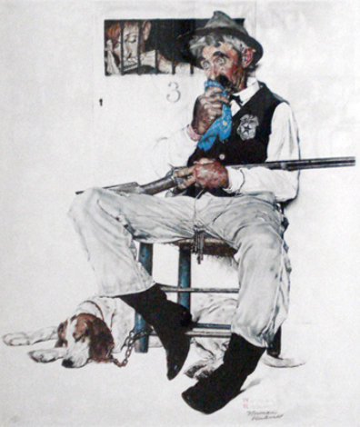 Music Hath Charm AP - HS Limited Edition Print - Norman Rockwell