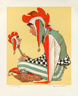Jester 1977 Limited Edition Print - Norman Rockwell Jester 1977 Limited Edition Print - Norman Rockwell