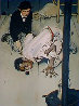 Huckleberry Finn - Jim Got Down on His Knees Limited Edition Print by Norman Rockwell - 0 Huckleberry Finn - Jim Got Down on His Knees Limited Edition Print by Norman Rockwell - 0