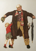 Child's Surprise AP 1976 Limited Edition Print by Norman Rockwell - 0 Child's Surprise AP 1976 Limited Edition Print by Norman Rockwell - 0