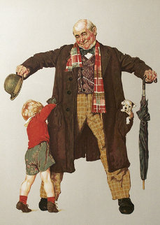 Child's Surprise AP 1976 Limited Edition Print - Norman Rockwell