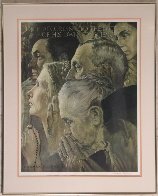 Freedom of Worship AP 1970 Limited Edition Print by Norman Rockwell - 1 Freedom of Worship AP 1970 Limited Edition Print by Norman Rockwell - 1