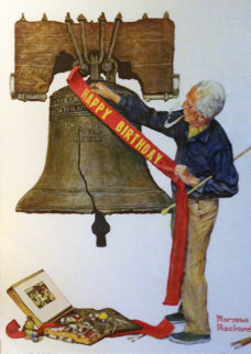 Celebration 1976 Limited Edition Print - Norman Rockwell Celebration 1976 Limited Edition Print - Norman Rockwell