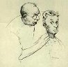 At the Barber 1974 Limited Edition Print by Norman Rockwell - 0