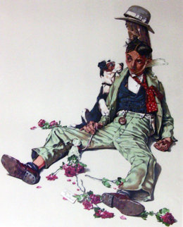 Rejected Suitor 1976 Limited Edition Print - Norman Rockwell Rejected Suitor 1976 Limited Edition Print - Norman Rockwell