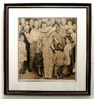 Homecoming (Christmas) 1971 Limited Edition Print by Norman Rockwell - 1