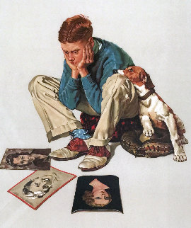Starstruck 1976 Limited Edition Print - Norman Rockwell