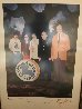 Louisiana Ledgends 1981 HS Limited Edition Print by Blue Dog George Rodrigue - 1