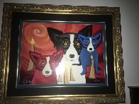 By the Light of the Journey 1997 Limited Edition Print by Blue Dog George Rodrigue - 1 By the Light of the Journey 1997 Limited Edition Print by Blue Dog George Rodrigue - 1