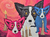 By the Light of the Journey 1997 Limited Edition Print by Blue Dog George Rodrigue - 0 By the Light of the Journey 1997 Limited Edition Print by Blue Dog George Rodrigue - 0