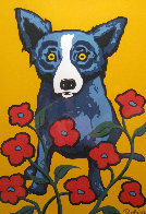 A Garden Party 1998 Limited Edition Print by Blue Dog George Rodrigue - 0