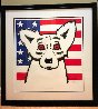 God Bless America 2001 Limited Edition Print by Blue Dog George Rodrigue - 1 God Bless America 2001 Limited Edition Print by Blue Dog George Rodrigue - 1