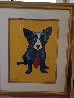 Lunch At the Club AP 1996 Limited Edition Print by Blue Dog George Rodrigue - 1 Lunch At the Club AP 1996 Limited Edition Print by Blue Dog George Rodrigue - 1