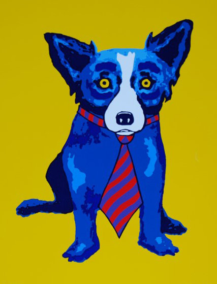 blue dog painting george rodrigue