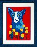 Pushing Up Posies AP 1996 Limited Edition Print by Blue Dog George Rodrigue - 2