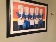 Heat in the Kitchen Limited Edition Print by Blue Dog George Rodrigue - 1