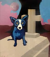 Moon of The Loup Garou Limited Edition Print by Blue Dog George Rodrigue - 2