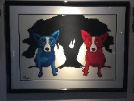 My Bad Brother  1997 Limited Edition Print by Blue Dog George Rodrigue - 1