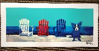American Beach Limited Edition Print by Blue Dog George Rodrigue - 6