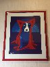 Hiding From the Moon 1995 Limited Edition Print by Blue Dog George Rodrigue - 1 Hiding From the Moon 1995 Limited Edition Print by Blue Dog George Rodrigue - 1