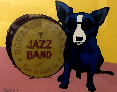 You Ain’t Nothing But a Hound Dog 2003 Limited Edition Print - Blue Dog George Rodrigue