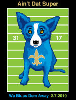 We Blues Them Away 2010 HS Limited Edition Print by Blue Dog George Rodrigue - 0